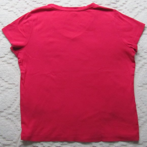 St. John's Bay V-Neck Short Sleeve T - Picture 2 of 4